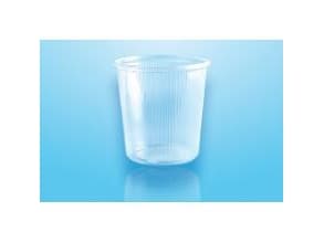 Salatbæger 500 ml Ø101x103 mm Rund PP Klar,100 stk/pk