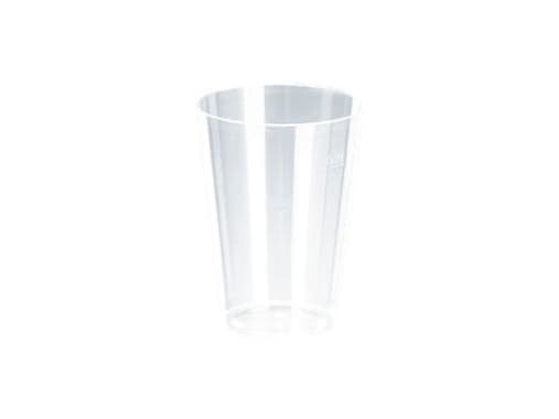 Plastglas 20 cl 96 mm PS Klar,20 pk x 50 stk/krt