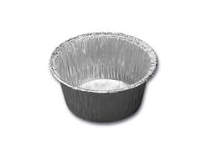 Alubakke 106 ml Ø80x35 mm Rund,20 pk x 100 stk/krt