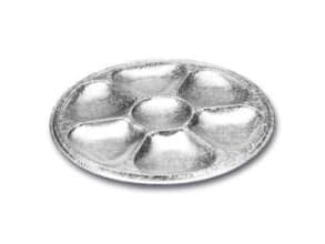 Aluplatte 7-rum Ø277x15 mm Rund,4 pk x 70 stk/krt