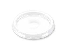 Snap-on låg RPET Klar til Alubakke Ø85 mm vnr 7339 og 105555 og 107458-1,20 ps x 100 stk/krt