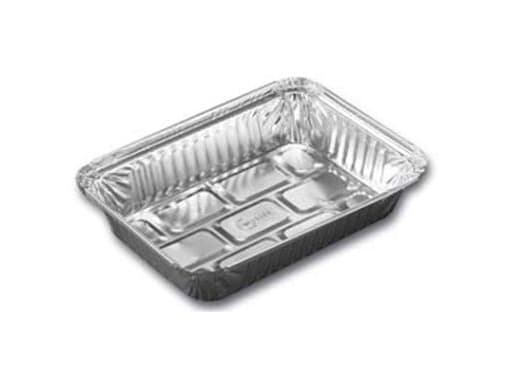 Alubakke 900 ml 214x151x38 mm,100 stk/pk
