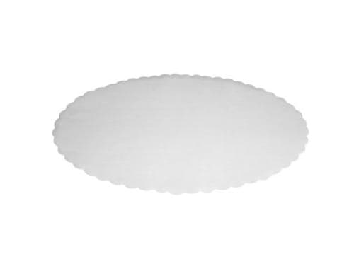 Fadpapir 29x46 cm Oval Præget Hvid,2 pk x 500 stk/krt