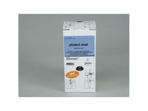 Hudcreme Plutect Dual Før/Under arbejde uden Parfume 700 ml,8 tub x 700 ml/krt