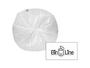 Spandepose BinLine 5 ltr 340x390 mm Stjernebund LDPE Hvid,10 pk x 20 stk/krt
