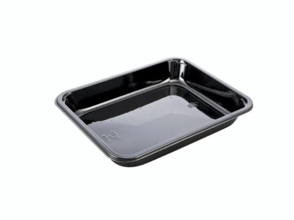 Brick 1-rum 2227-1E 1035 ml 227x178x35 mm HICPET svart,368 st/pack