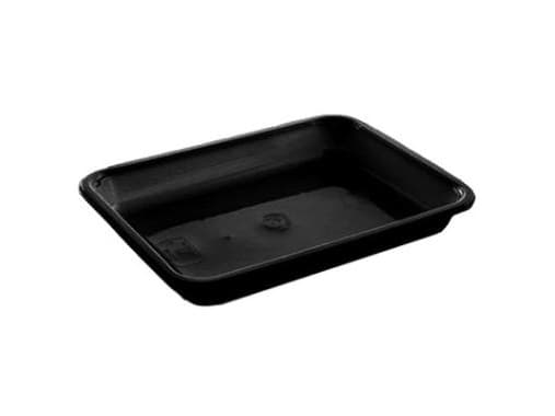 Bakke 1-rum 2227-1T 900 ml 227x178x29 mm CPET Sort,368 stk/krt