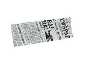 Fransk Hotdog pose Old News 70/30x185 mm med Fals,1000 stk/krt