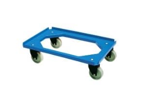 Tralle Mini Moove 60x40 cm 4 hjul Standard ABS PP Blå,7 stk/krt