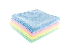 Microfiberklud Neutral 32x32cm Økotex rød,20 pk x 10 stk/krt