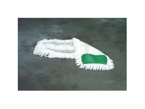 Mop Garn Flat 40 cm 120 gr med Microfiber Green för Drip System,1 st