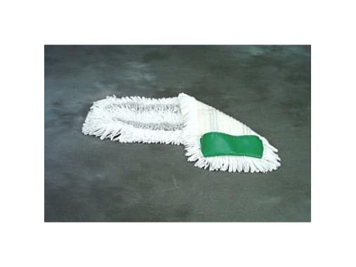 Mop Garn Flat 40 cm 120 gr med Microfiber Green för Drip System,1 st