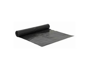 Sæk 100ltr B700xL1100mm 45my Standard Sort,20 rl x 10 stk/krt