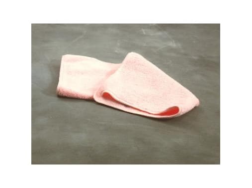 Bomullsduk 32x32 cm Microfiber Stickad Nordisk Miljömärkning Röd,40 pk x 10 pk/krt