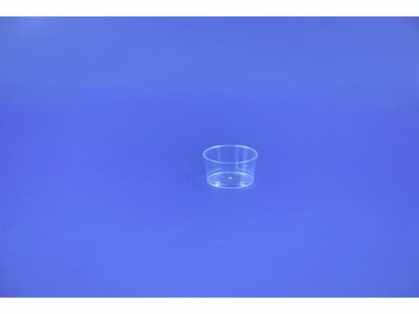 Sidekuppi 40 ml Ø50x26 mm PS Kirkas,100 kpl/pkt
