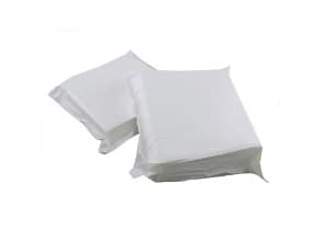 Vaskeklud engangs L200xB200xH2.5mm skum hvid,40 pk x 100 stk/krt