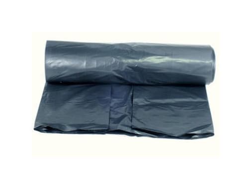 Containersæk 180liter B600/225xL1400mm 40my Standard Sort,10 rl x 10 stk/krt