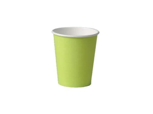 Kaffebæger Pap 25 cl 8 oz Kiwi,50 stk/ps - (50 stk.)