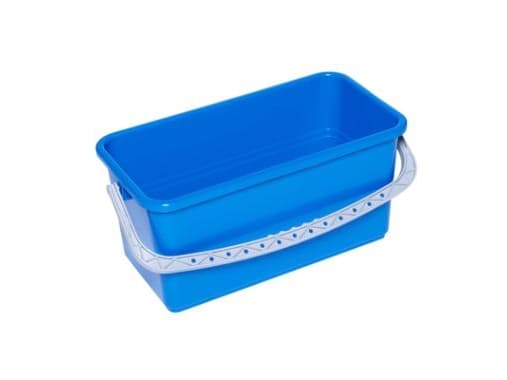Spand 22 ltr 52x27x25.5 cm med Hank Blå,1 Stk
