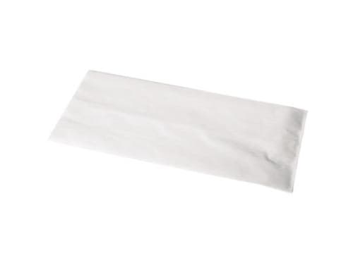 Søsygepose/Opkastpose L160xB55xH320mm Polypapir med Svejset bund Hvid,500 stk/krt
