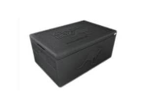Termokasse Kænga 30 ltr 1/1 GN 60x40x23 cm med Låg EPP Sort,1 stk