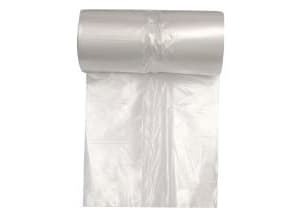 Spandepose 40 ltr 500x700 mm 15 my med Fals Kompakt LDPE Klar,50 stk/rl - (50 stk.)