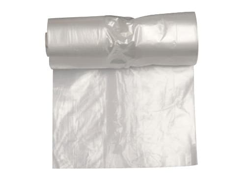 Spandepose 45 ltr 600x700 mm 15 my med Fals Kompakt LDPE Klar,50 stk/rl - (50 stk.)