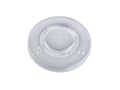 Miniatyrbilde 2 av 2: Plastlåg Ø90 mm Catersource Flad med kryds Transparent til Papbæger PS Plast,20 ps x 100 stk/krt