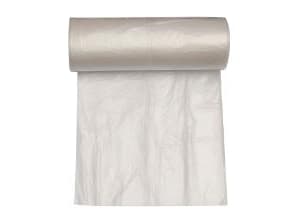 Kauhapussi 40 ltr 600x600 mm 7 my med Fals Kompakt HDPE Klar,50 stk/rl - (50 kpl)