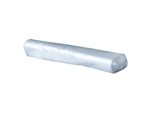 Spandepose 20 ltr. 500x500 mm 7 my med Fals Kompakt HDPE Klar 50 stk./rulle - (karton á 25 ruller)