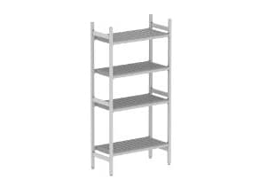 Reol 45x95.5x200 cm SAMPAK 6 dele,stk