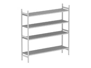 Hylla 45x197x200 cm SAMPAK 6 delar,1 st hylla med 6 delar