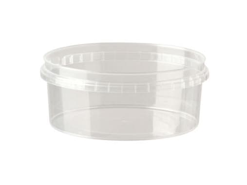 Plastbæger Handy-safe 390ml Ø122 mm rund PP klar - (10 poser x 200 stk./karton)