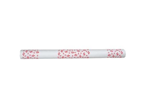 Dug Rulledug TableSMART Papir Damask Kvalitet 1.2x50 m Hvid med flag,6 rl/krt