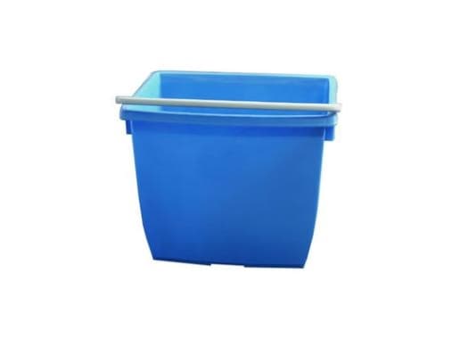 Spand 13 ltr Firkantet Blå,stk