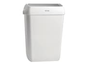Affaldskurv Katrin 50 ltr med Låg Hvid til Vægophæng,1 stk