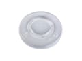 Miniatyrbilde 1 av 2: Plastlåg Ø90 mm Catersource Flad med kryds Transparent til Papbæger PS Plast,100 stk/ps - (100 stk.)