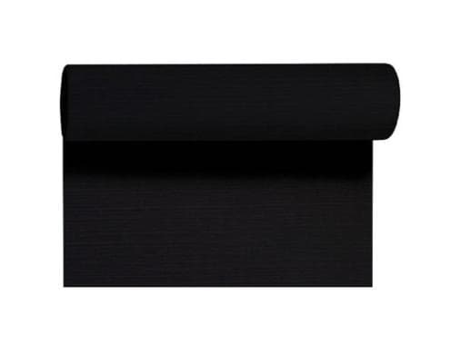 Duni Tête-a-tête - Bordskinne - Størrelse 41 cm x 24 m - avhendbar - svart