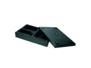 Termokasse, Duni, 46x32,5x11,5cm, sort, EPP, 3-rums
