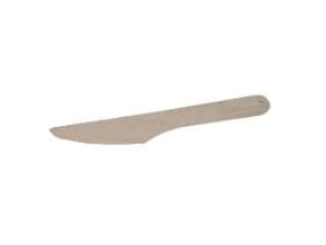 Træbestik kniv 165 mm bionedbrydelig (100 stk.)