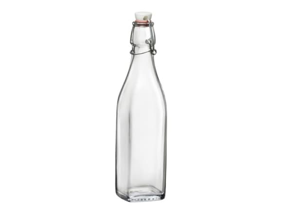 Flaske med Patentlåg Swing 1 Ltr. Ø9.4xH30.6 cm