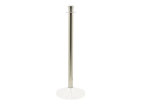 Securit® Classic Chrome afspærringsstolpe rustfrit stål
