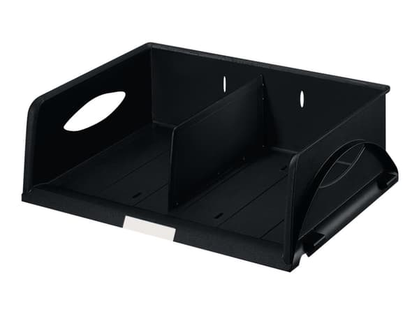 Leitz Standard - Brevfack - 2 utrymmen - för A4 - svart