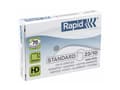 Miniatyrbilde 4 av 4: Rapid Standard - Stifter - 23/10 - 10 mm - galvanisert stål - pakke av 1000 - for Fashion HD110