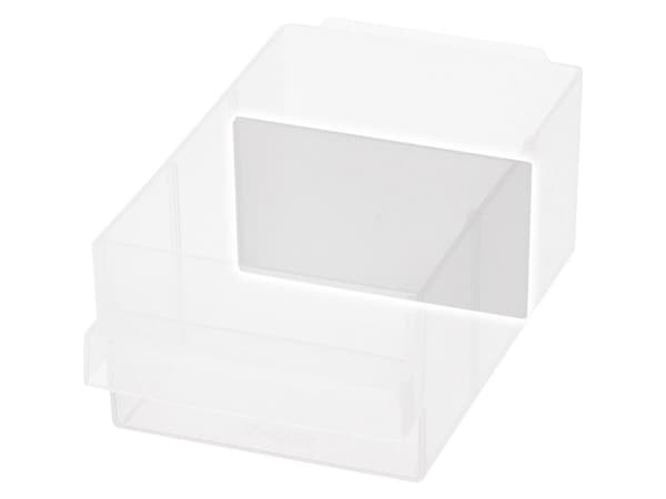 raaco 150-02, Transparent, Polypropylen (PP), 87 mm, 1,8 mm, 49 mm, 170 g
