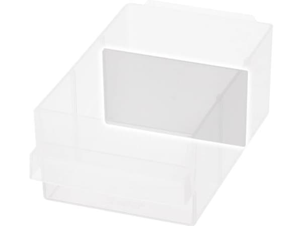 raaco 150-02, Transparent, Polypropylen (PP), 87 mm, 1,8 mm, 49 mm, 170 g