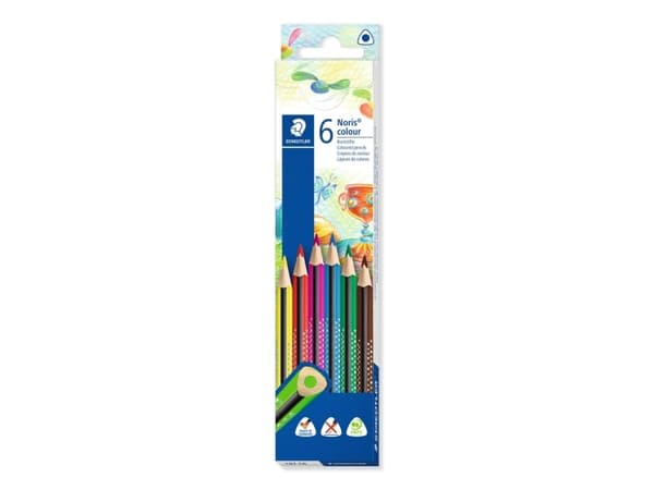 Staedtler 187 C6, Flerfarget, 6 stykker
