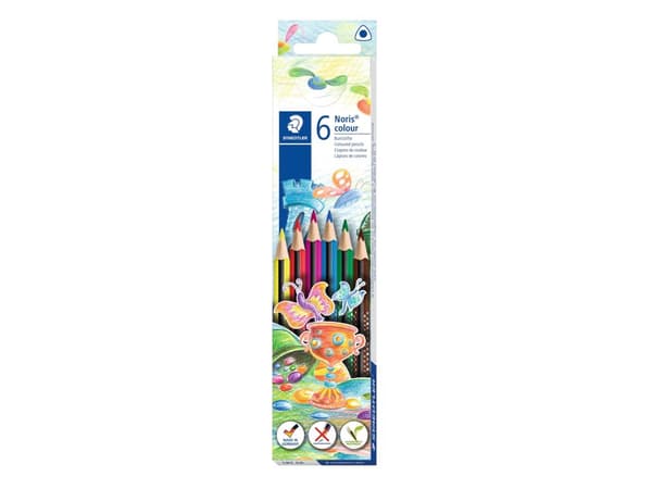 Staedtler 187 C6, Flerfarget, 6 stykker