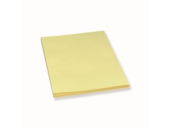 Konseptipaperi Bantex 5100, vuorittomat, keltainen, 80 g, 250 arkin pakkaus