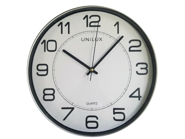 Väggklocka Unilux Magnet silver